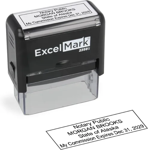 Vista 81 de ExcelMark Sello de Notario para Todos los 50 Estados - Sello Oficial del Estado - Alabama