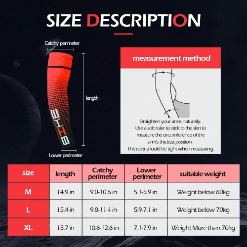 Vista 4 de Manga de brazo de enfriamiento de protección solar UV para hombres y mujeres, manga deportiva para ciclismo, golf, correr, baloncesto
