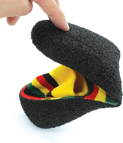 Vista 5 de Zapatos tipo calcetín descalzos para mujer y hombre, para deportes acuáticos, yoga, saltar, playa, caminar, fitness, calzado jamaicano, rasta, afro