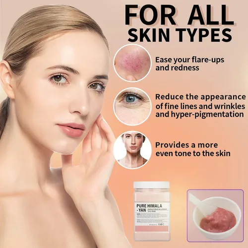 Vista 4 de Cherry & Pure Himala Yan Jelly Mask Máscara de gelatina para profesionales faciales, máscara facial de gelatina, máscara vajacial