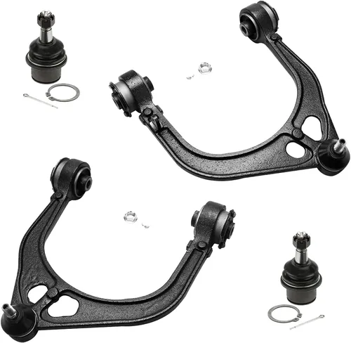 Vista 150 de Detroit Axle - Ejes de eje CV delantero izquierdo y derecho + Reemplazo de juntas esféricas de brazos de control inferiores delanteros para Ford
