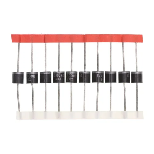 Vista 26 de 5PCS 10SQ045 Schottky Barrera Rectificador Diodos 10A 45V R-6 Axial 10 Amp 45 Voltios