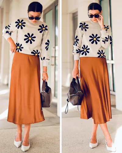 Vista 2 de Zeagoo Sweaters for Women 2024 Fashion Trendy Long Sleeve Turtleneck Pullover Lantern Knit Sweater Tops