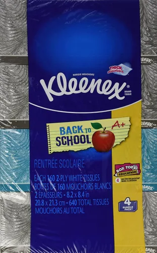 Vista 2 de Kleenex 03076 Pañuelos faciales, 2 capas, estuche de conveniencia, 12BX/CT, WE