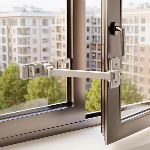 Vista 10 de Cerraduras de seguridad prémium para niños, paquete de 6 cerraduras de seguridad ajustables para bebés, para cocina, armarios, cajones, nevera e