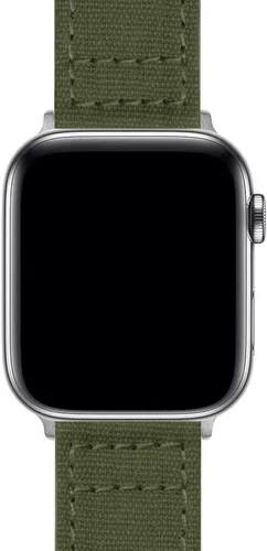 Vista 6 de BARTON WATCH BANDS - Bandas de reloj de lona compatibles con modelos de Apple Watch - 1, 2, 3, 4, 5, 6, 7, 8, 9, 10, SE, Ultra y Ultra 2 Available