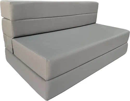 Vista 14 de D&D Futon Furniture Colchón plegable de espuma, tumbona para silla, sofá cama estudio para invitados, individual XL, 80 x 39 x 6 pulgadas de grosor