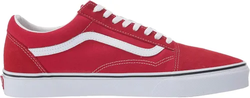 Vista 6 de Vans Tenis Old Skool para hombre, color rojo y blanco verdadero, talla 12, Rojo blanco (Racing RedTrue White)