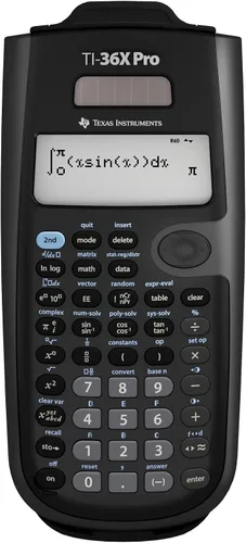 Vista 2 de Texas Instruments TI-36X Pro Ingeniería/Calculadora científica 9.7 pulgadas Negro. Funcionalidad de matemáticas y ciencias de nivel superior
