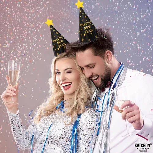 Vista 6 de KatchOn, Happy New Year Hats - New Year Eve Party Hats & Decorations 2025