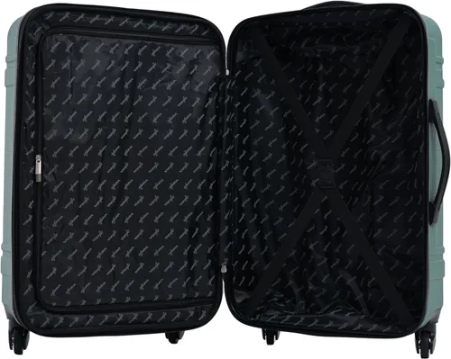 Vista 5 de Wrangler Juego de equipaje de viaje astral de 3 piezas, Sage Brush, Juego de equipaje de viaje astral de 3 piezas
