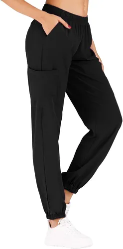 Vista 4 de Minty Mint Conjunto de uniforme médico elástico sólido para mujer con cuello en V pantalones deportivos cónicos tipo cargo