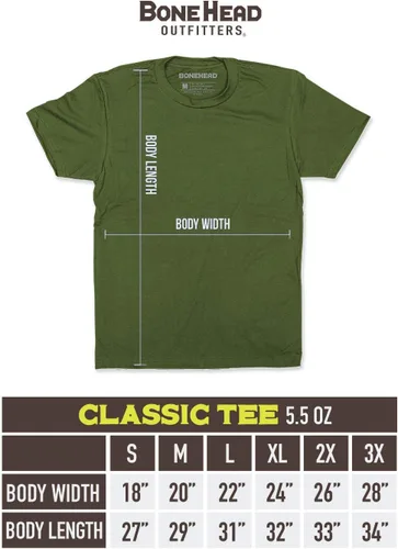Vista 8 de Bone Head Outfitters Camiseta clásica roja - Remember Everyone Deployed R.E.D. Friday