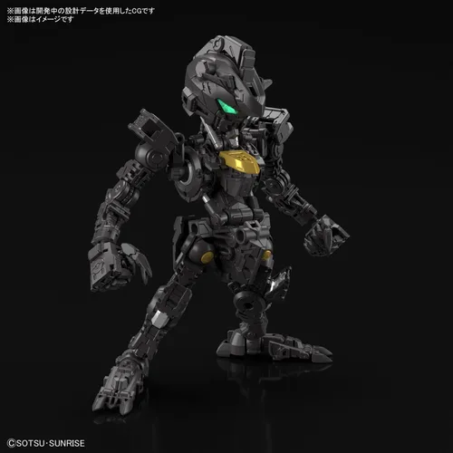 Vista 3 de BANDAI SPIRITS(バンダイ スピリッツ) MGSD Mobile Suit Gundam: Iron-Blooded Orphans Gundam Barbatos, Modelo de Plástico Codificado por