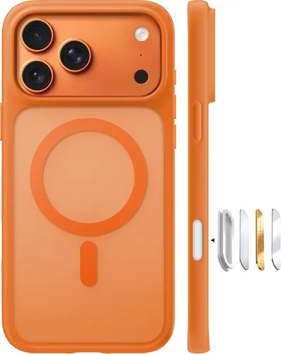 Vista 12 de TORRAS Funda magnética a prueba de golpes para iPhone 12 Pro / iPhone 12, [probada contra caídas de grado militar] [compatible con MagSafe] Negro