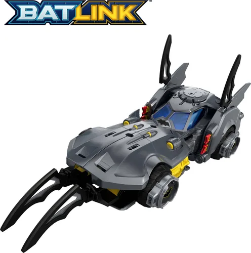 Vista 5 de Mattel DC Premier Series Batlink Multi-Pack, Batmobile y Robin Cylcle