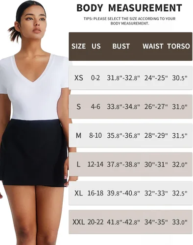 Vista 5 de ALGALAROUND Body de manga corta con cuello en V para mujer, camiseta básica de doble capa