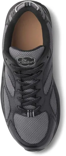 Vista 2 de Dr. Comfort Endurance Plus - Zapatos terapéuticos para diabéticos de profundidad extra para hombre