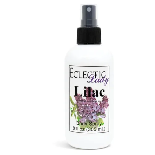 Vista 13 de Eclectic Lady Spray corporal lila, doble fuerza, 2 onzas, niebla corporal