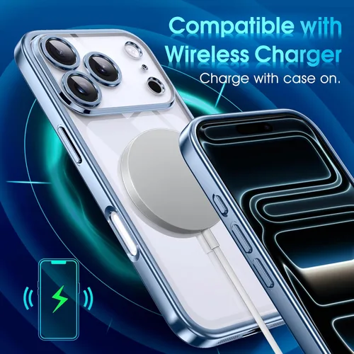 Vista 135 de Supdeal Funda cristalina transparente para iPhone 11, [No se amarillea] [Protección de la cámara] [Probado contra caídas de grado militar] Funda