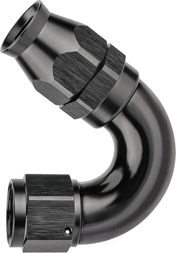 Vista 20 de EVIL ENERGY - Adaptador de manguera de una pieza PTFE 4AN de 30 grados, aluminio, color negro