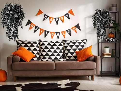 Vista 6 de Planta de vid falsas, 4 piezas, plantas artificiales grandes, plantas colgantes artificiales para pared, hiedra falsa, decoración de habitación