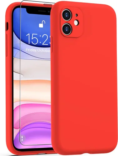 Vista 30 de Goodon Funda para iPhone 11 Pro con protector de pantalla - Protección mejorada de la cámara - Forro de microfibra suave - Funda protectora