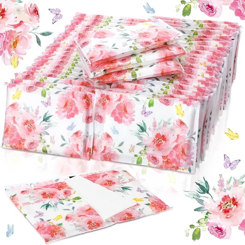 Vista 20 de Geyee 50 paquetes de pañuelos faciales para viajes, paquetes de bolsillo desechables para invitados a bodas, viajes, escuela, bolsos, suministros