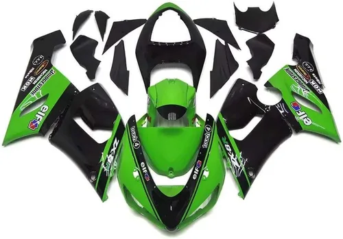 Vista 8 de US STOCK Carenado rojo apto para Kawasaki Ninja 2005 2006 ZX6R 636 ZX-6R inyección ABS plásticos posventa carrocería marco 05 06 f.rojo