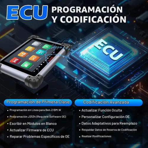 Vista 3 de Autel MaxiSys Elite II Pro Scanner J2534 Reprogramación de actualización gratuita de 2 años High-end professional automotive diagnostic tool 40+