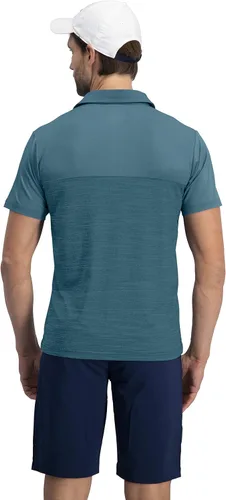 Vista 4 de Three Sixty Six Quick Dry Golf Shirts for Men - Moisture Wicking Short-Sleeve Casual Polo Shirt