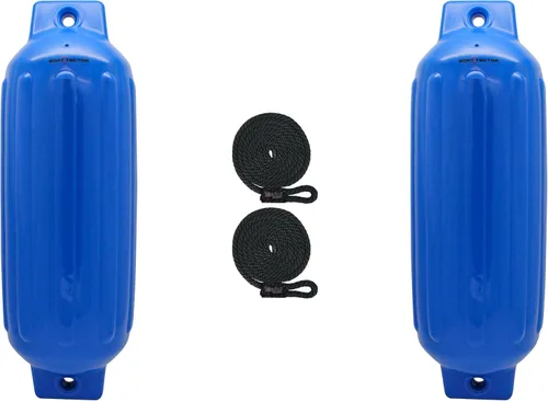 Vista 24 de Extreme Max 3006.7375 BoatTector Defensa Inflable Value Paquete de 2 - 4.5" x 16", Negro