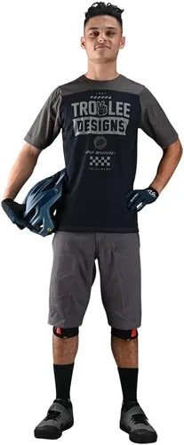 Vista 2 de Troy Lee Designs 2018 Skyline Solid - Pantalones cortos para hombre, color negro, estilo BMX