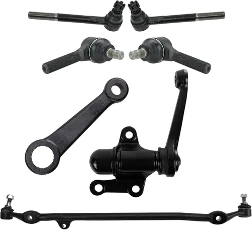 Vista 255 de TRQ Kit de dirección delantera con barra de acoplamiento de fuelle de piñón y cremallera compatible con Toyota Echo 2000-2005