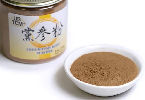 Vista 3 de Polvo de raíz Codonopsis Dang Shen Powder Polvo fino 120mesh (6oz)