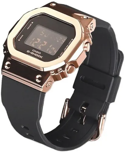 Vista 3 de G-Shock GM-S5600 Full Metal Oro Rosa Negro Oro Rosa Gms5600pg-1