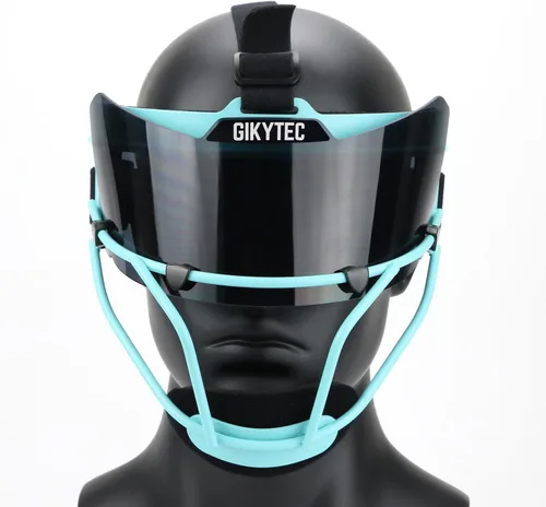 Vista 5 de Universal Softball Visor - Softball Eye-Shield Mask - Baseball Sports Sunglasses - Face Shield