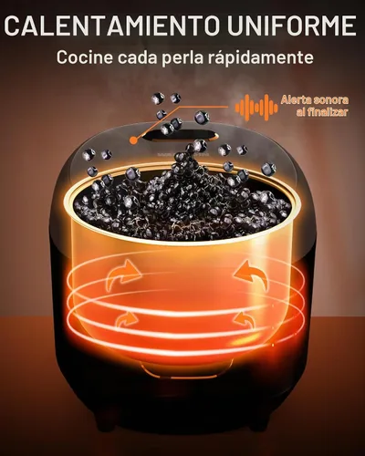 Vista 3 de WantJoin Boba Maker Machine - Máquina comercial Boba Cooker comercial Boba Pearl Maker para té de burbujas, té con leche, olla Boba para perlas