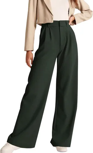 Vista 12 de NIMIN Pantalones de trabajo para mujer, trajes casuales de negocios