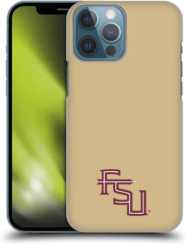Vista 15 de Head Case Designs Funda rígida con licencia oficial de la Universidad Estatal de Florida FSU compatible con Apple iPhone 13 Pro Max