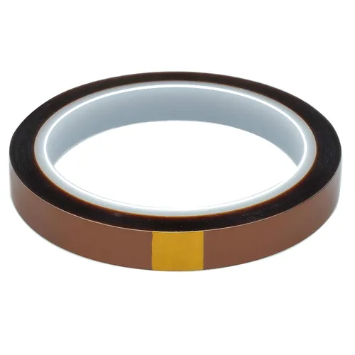 Vista 2 de Bertech Cinta adhesiva de poliimida de alta temperatura, 1 mil de grosor, 3/16 pulgadas x 36 yardas, reconocido por UL