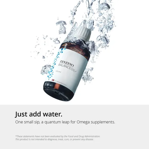 Vista 5 de Zinzino BalanceOil+ AquaX - Omega-6:3 óptimo, contribuye a la función normal del cerebro y al sistema inmunológico, mantiene EPA y DHA - 10.1 fl oz