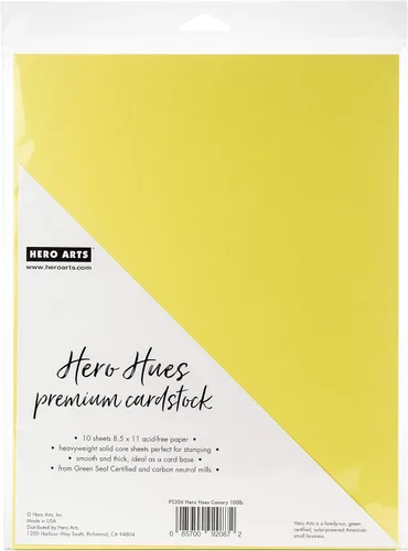 Vista 7 de Hero Arts Papel PS318, Hero Hues Premium Cardstock Amatista