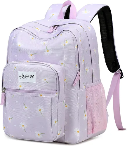 Vista 42 de Abshoo Classical Basic Mochila de viaje para escuela resistente al agua. Mochila escolar de espalda., Negro), BPDU1B1