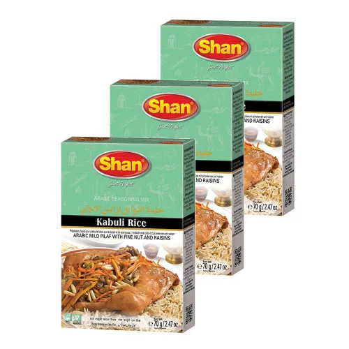 Vista 20 de Shan Chicken 65 - Mezcla de recetas y condimentos de 2.1 oz (60 g) - Polvo de especias para pollo frito picante agridulce - Adecuado