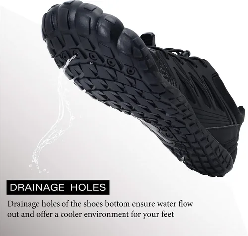 Vista 5 de Centipede Demon - Zapatos de agua para natación para mujeres y hombres, de secado rápido, descalzos, tenis acuáticos para playa, senderismo, buceo