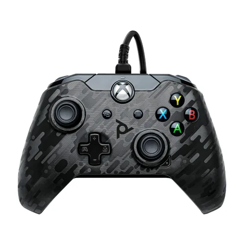 Vista 2 de PDP Gaming Wired Controller Phantom Black - Xbox One
