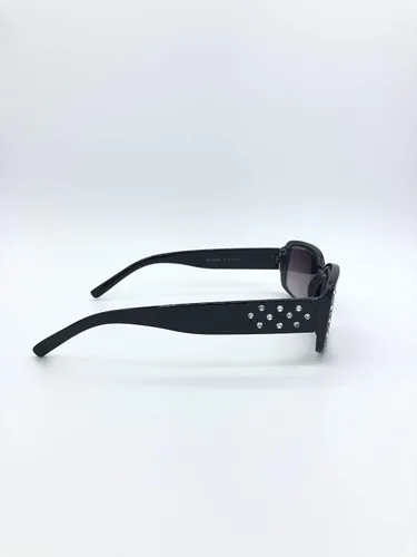 Vista 3 de Gafas de sol de lectura para mujer, forma rectangular clásica