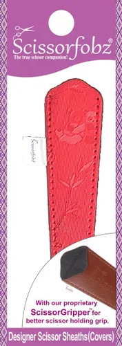 Vista 39 de Fundas protectoras para tijeras de diseño, para pequeñas tijeras de bordado, color verde mar, #SS-7
