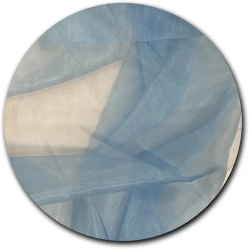 Vista 23 de New Star Fabrics Tela de organza transparente Aqua – 10 yardas – Sedosa, brillante, perfecta para vestidos de novia, manualidades, decoración